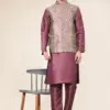Outluk Wedding Collection Vol 17 Pure Silk Wholesale Modi Jacket Kurta Pajama Catalog